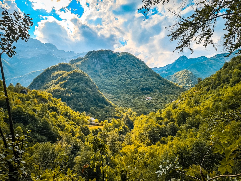 Berge, Peaks of the Balkans Albanien