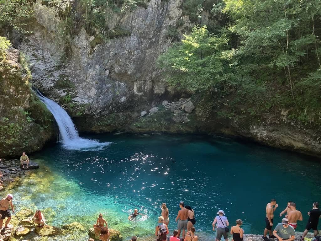 Blue Eye Pool in Theth