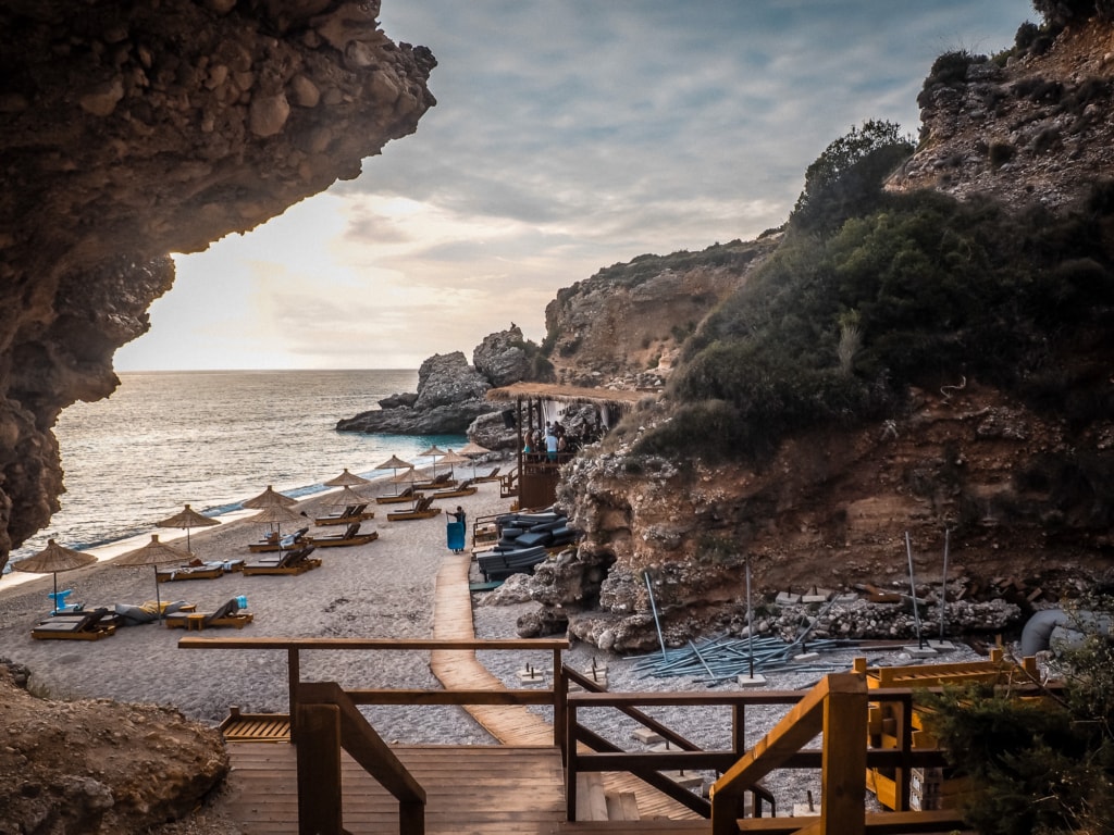 Plaża Drymades Albania