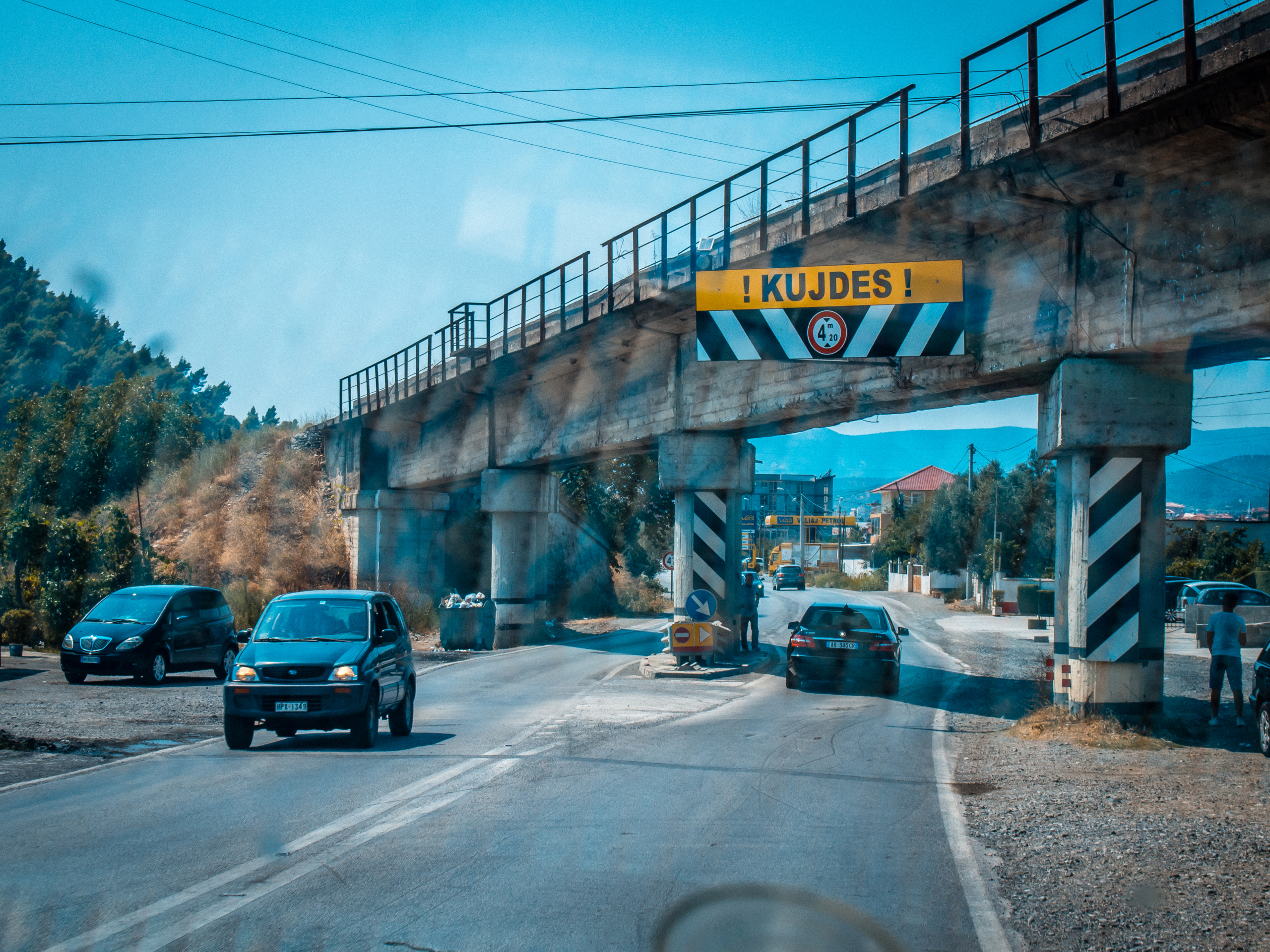 Straße Albanien