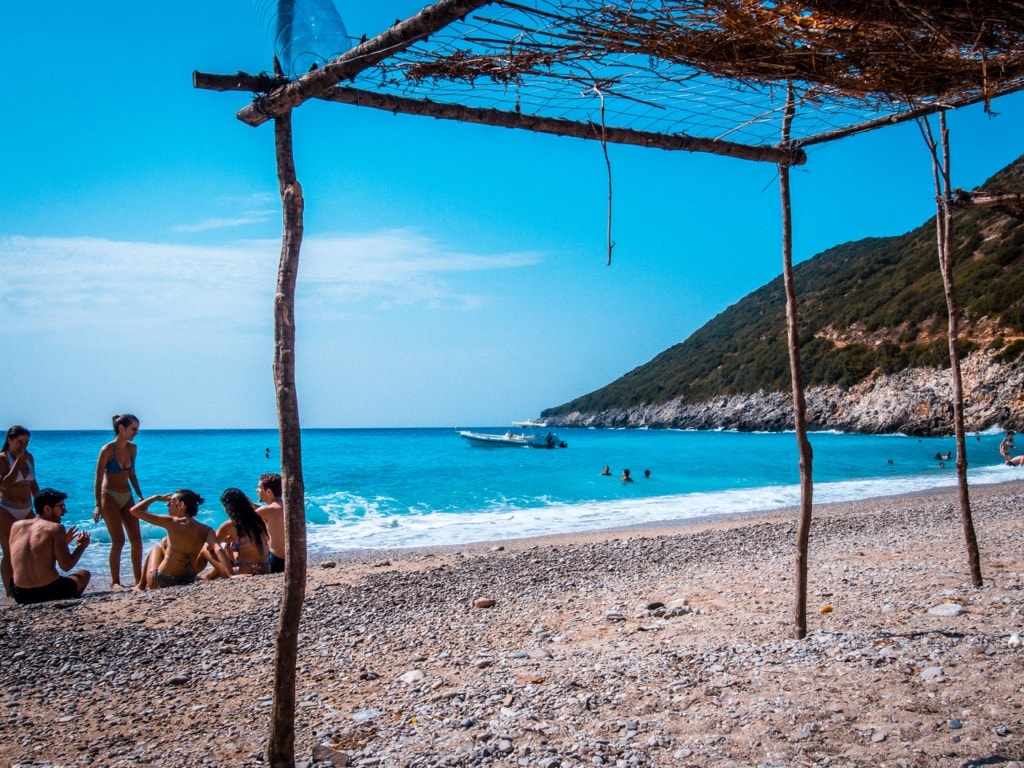 Gjipe Strand Albanië