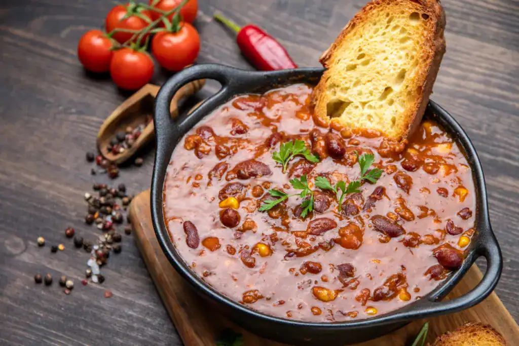 Bean soup Protein Vegan dish