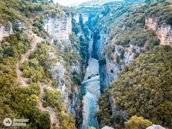 Osumi Canyon Berat Albanien