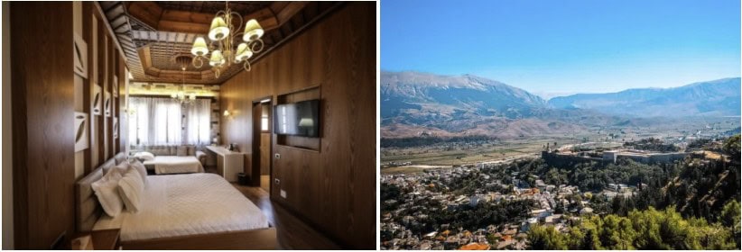 Kerculla Resort Gjirokaster Zimmer