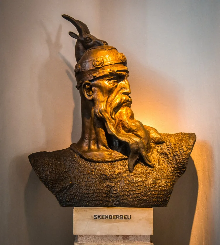 Skanderbeg Statue Kruja