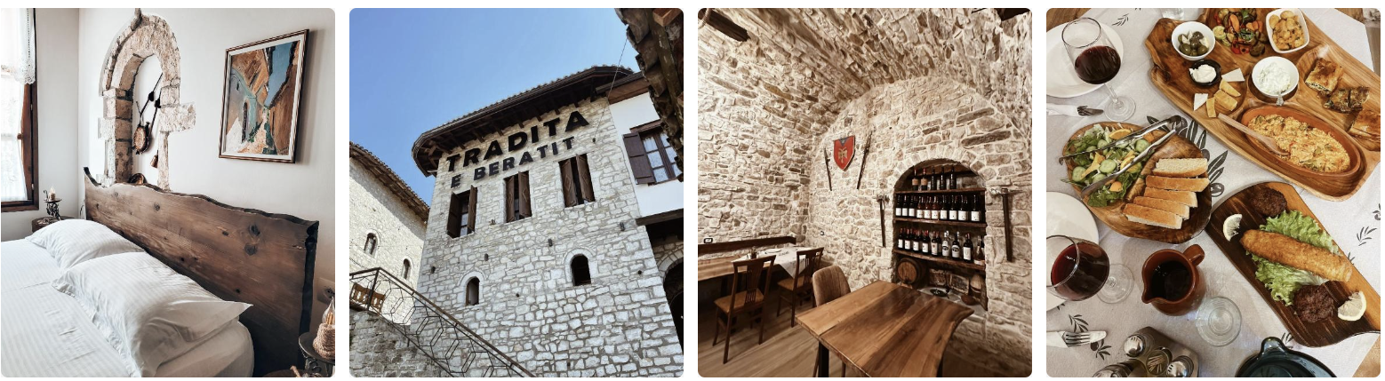 Tradita e Beratit Restaurant Hotel Berat Albanien