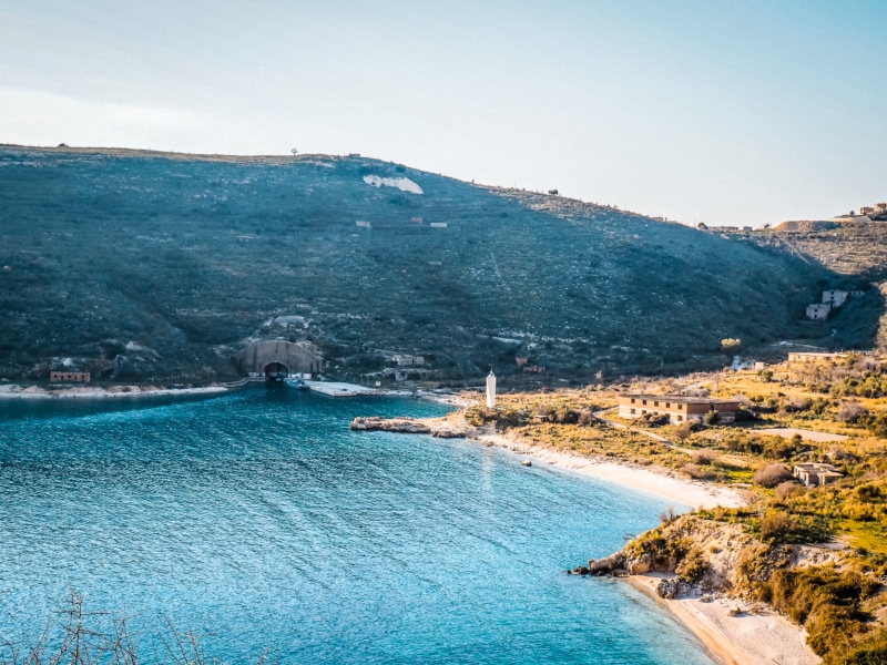 Porto Palermo Castle Submarine Bunker Himare