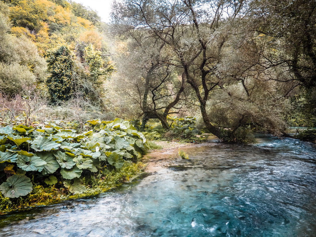 Blauw oog Saranda Albanië
