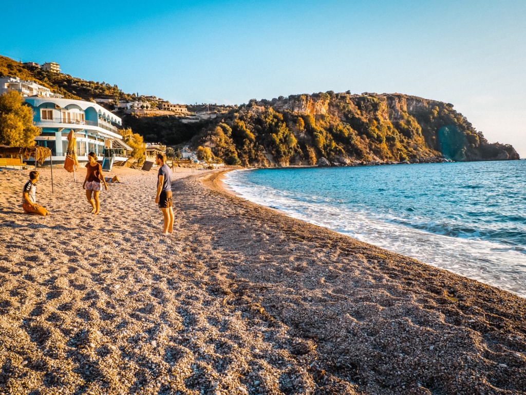 Himara Albanien Potami Beach Strand