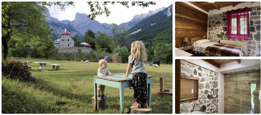Molla Guest House Theth mit Kindern