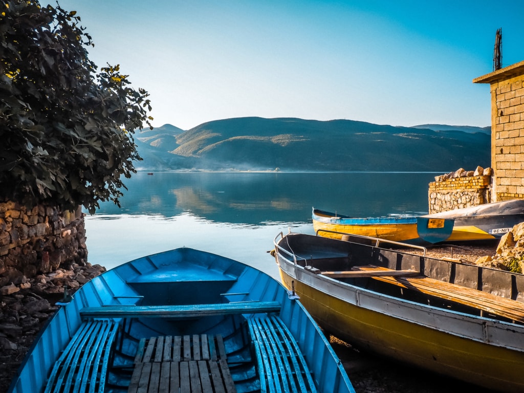 Lin am Ohridsee Albanien