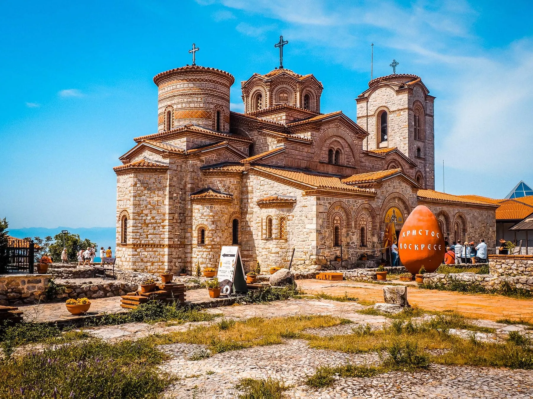 Ohrid Mazedonien Sehenswürdigkeiten & Tipps - Kirche des Heiligen Clemens und Panteleimon
