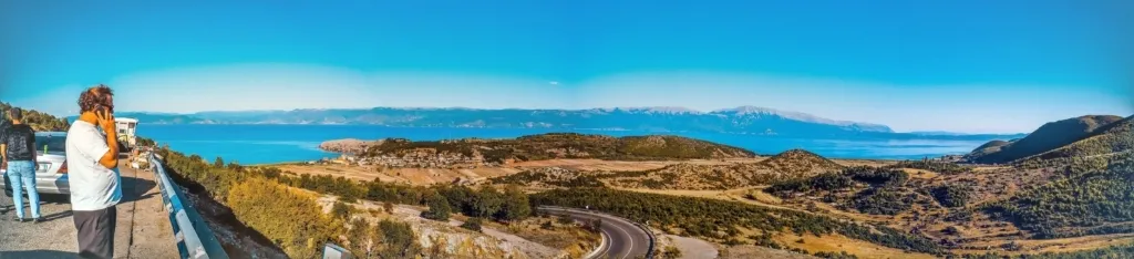 Ohridsee-Panorama