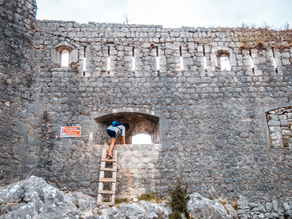 Kotor Montenegro Eingang zur Burg