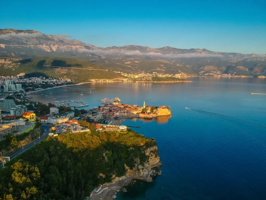 Budva Montenegro vakantie aan zee