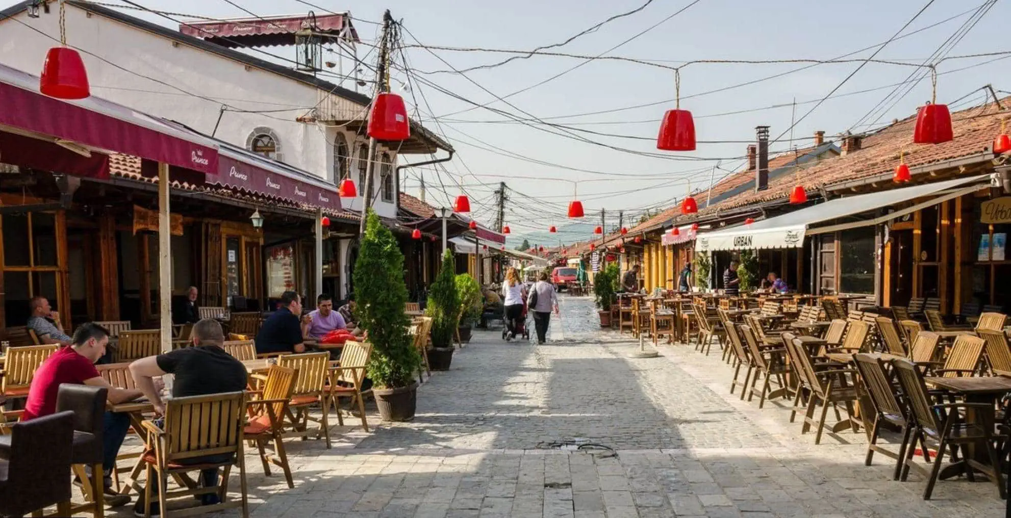 Basar von Gjakova in der Altstadt Sehenswürdigkeiten