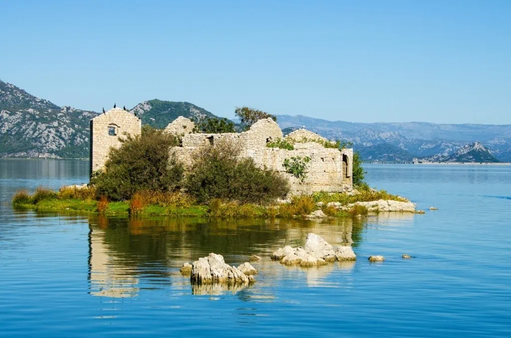 Skadar See Grmozur Ruine