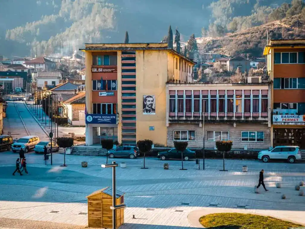 Permet Albanien - Stadtansicht