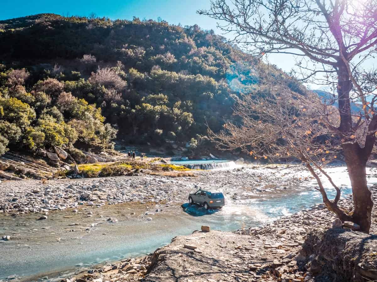 Permet Albanien Vjosa Fluss