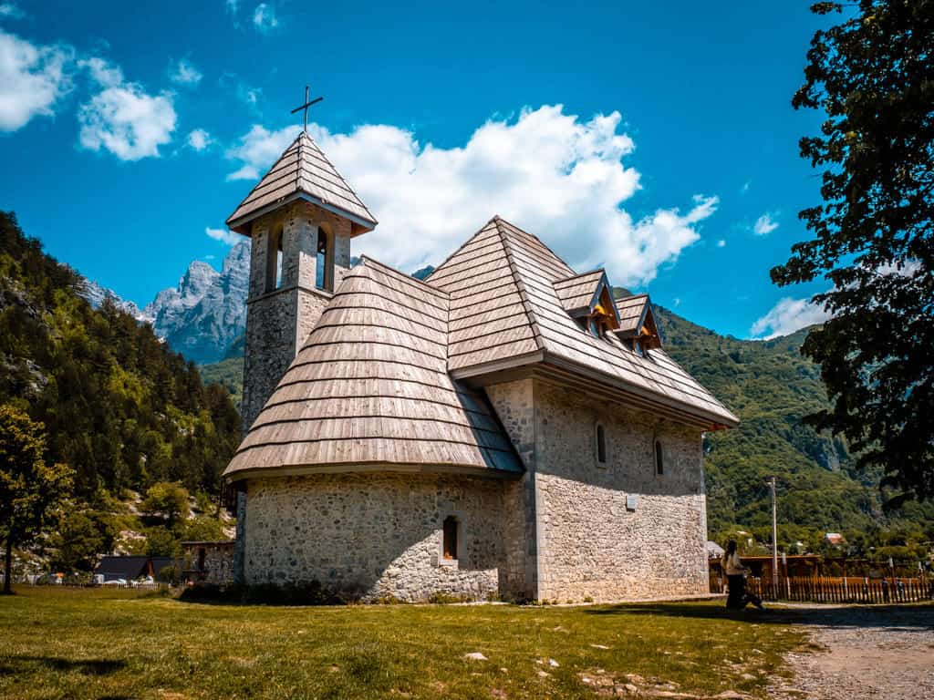 Theth Albanien Kirche