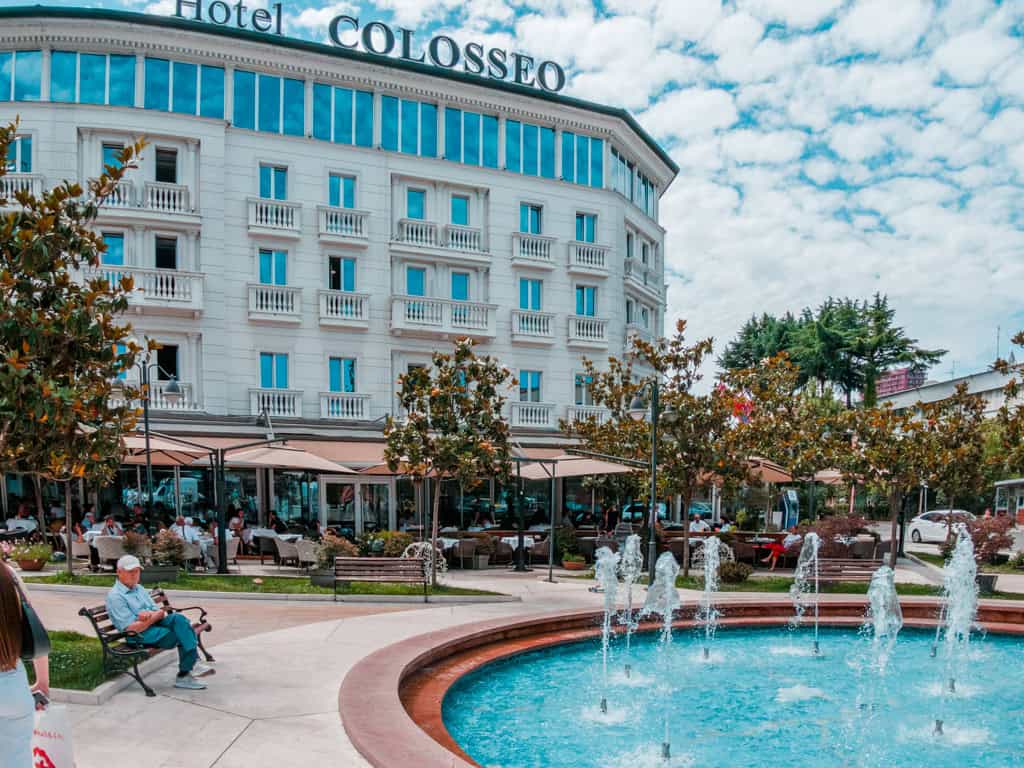 Wo übernachten Tirana Tipp Hotel Colosseo