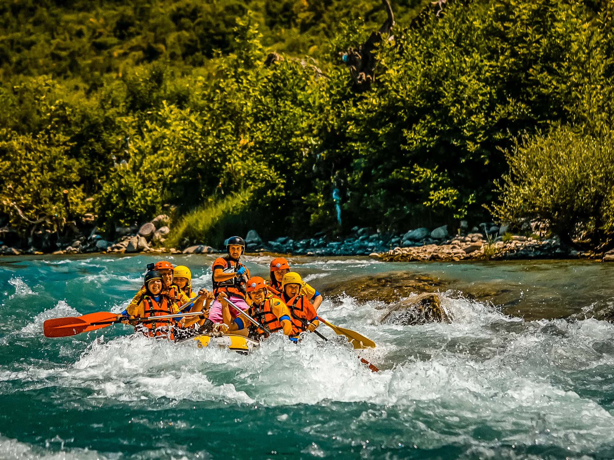Vjosa Rafting Kayaking Tour