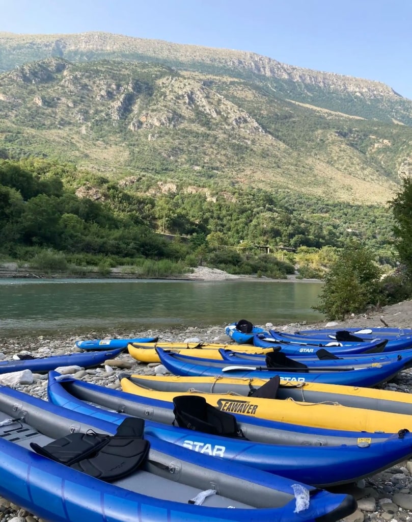 Vjosa Kayaking Paddel Tour