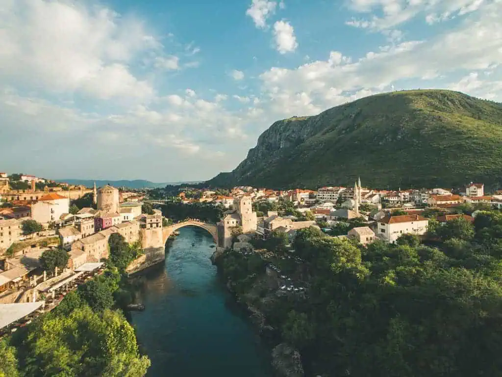 Mostar Bosnië Bezienswaardigheden Oude Brug (Stari Most)
