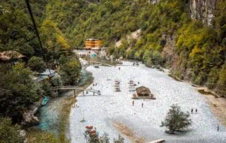 Shala River (Lumi i Shales) Albanien