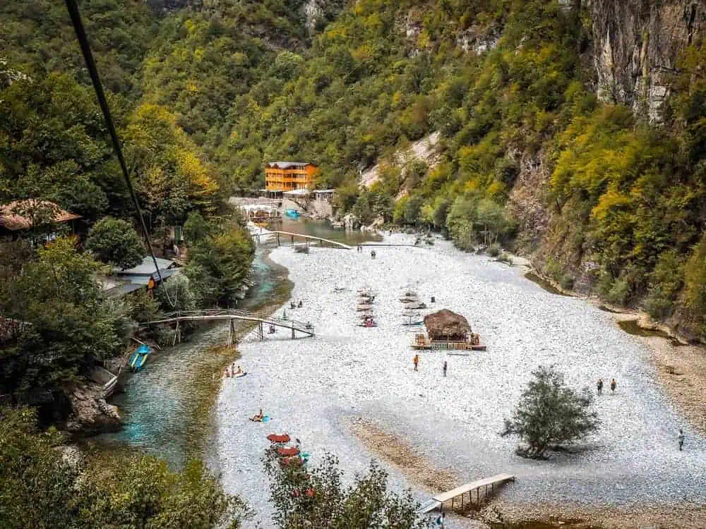 Shala River (Lumi i Shales) Albanien