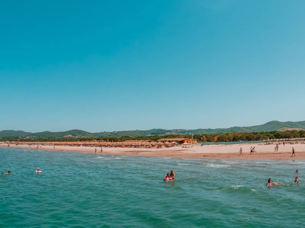 Durres Lalzi Beach Albania