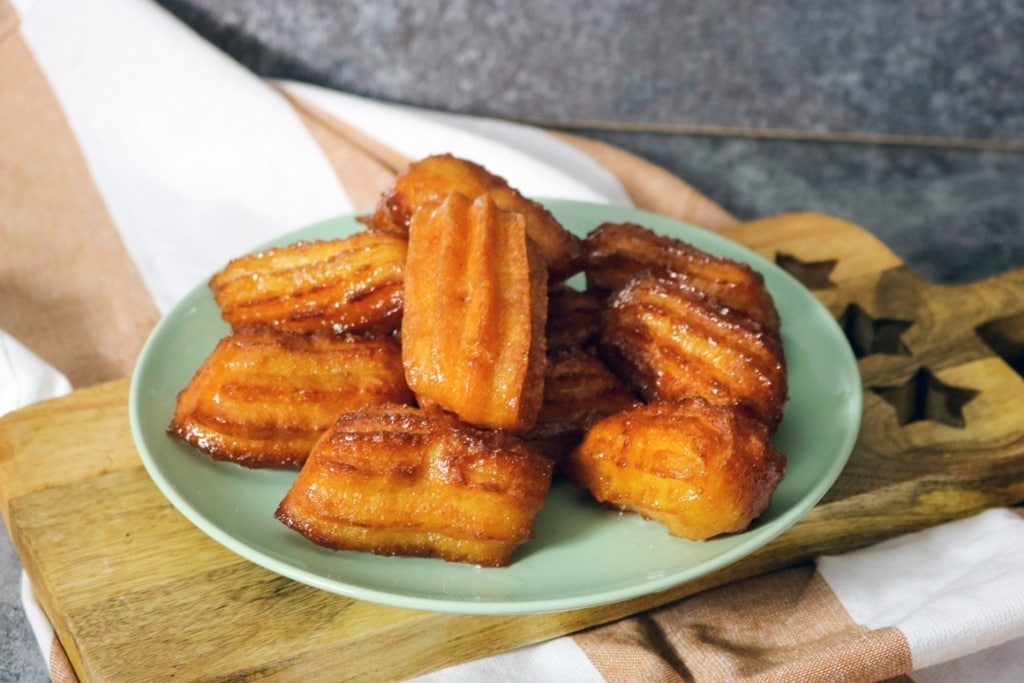 Mazedonisches Essen Tulumba