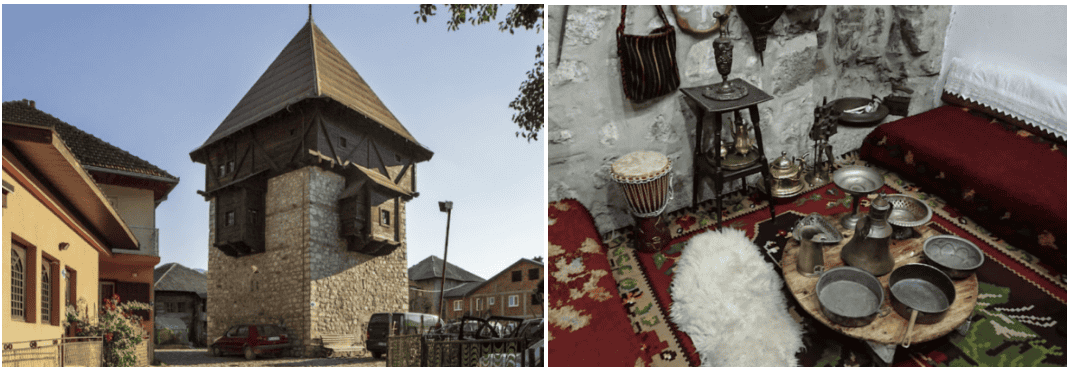 Kulla Redzepagica Plav Montenegro desde dentro y desde fuera