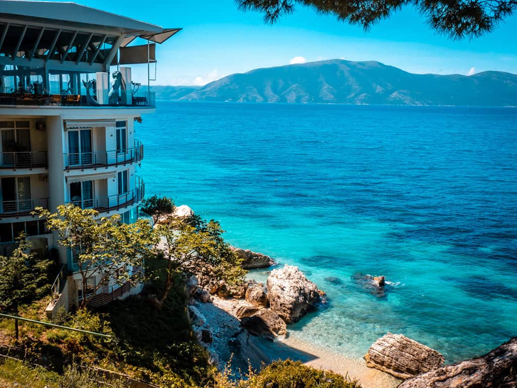 Unterkünfte in Albanien Nimfa Beach Hotel Vlora 