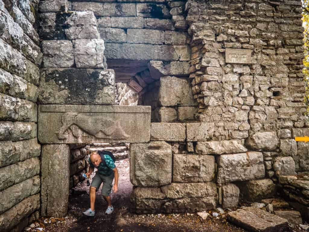 Das Löwentor Butrint Nationalpark