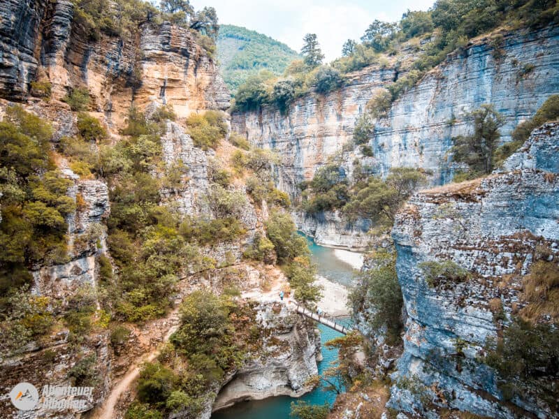 Osum Canyon near Berat