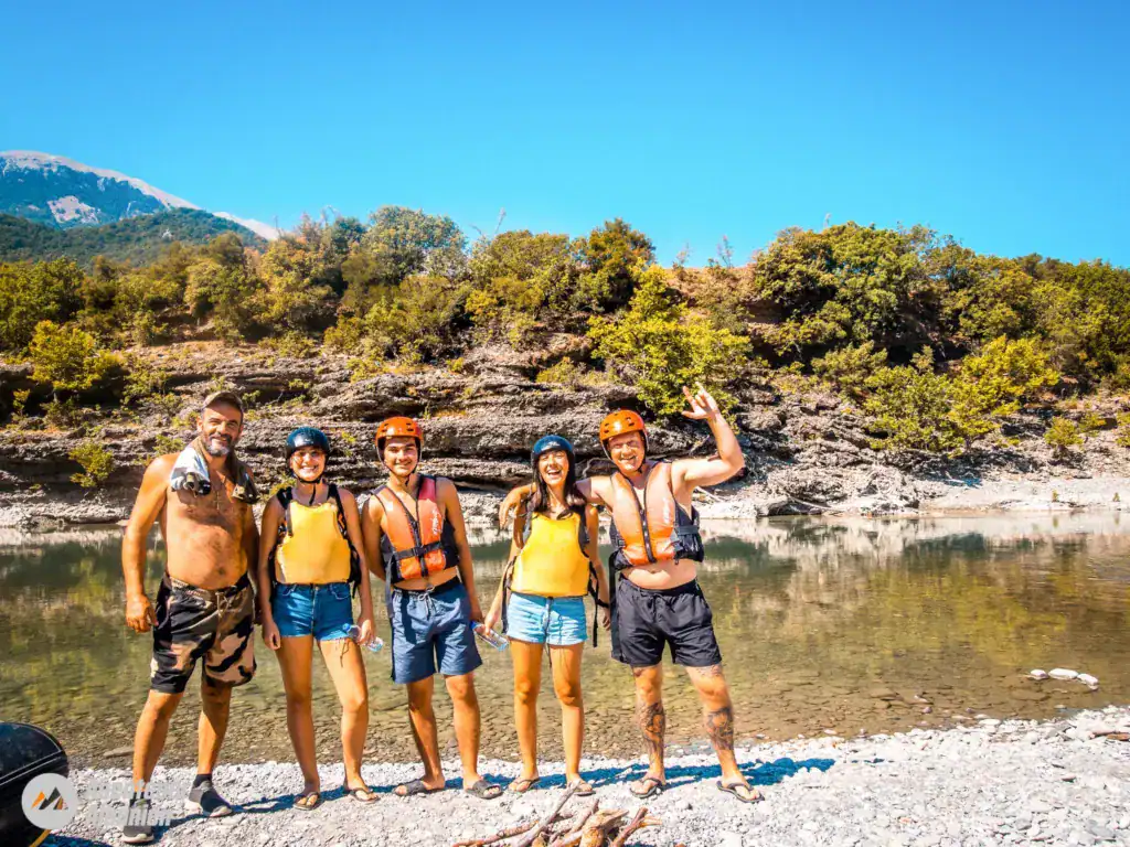 Południowo-wschodnia Albania_Rafting Vjosa