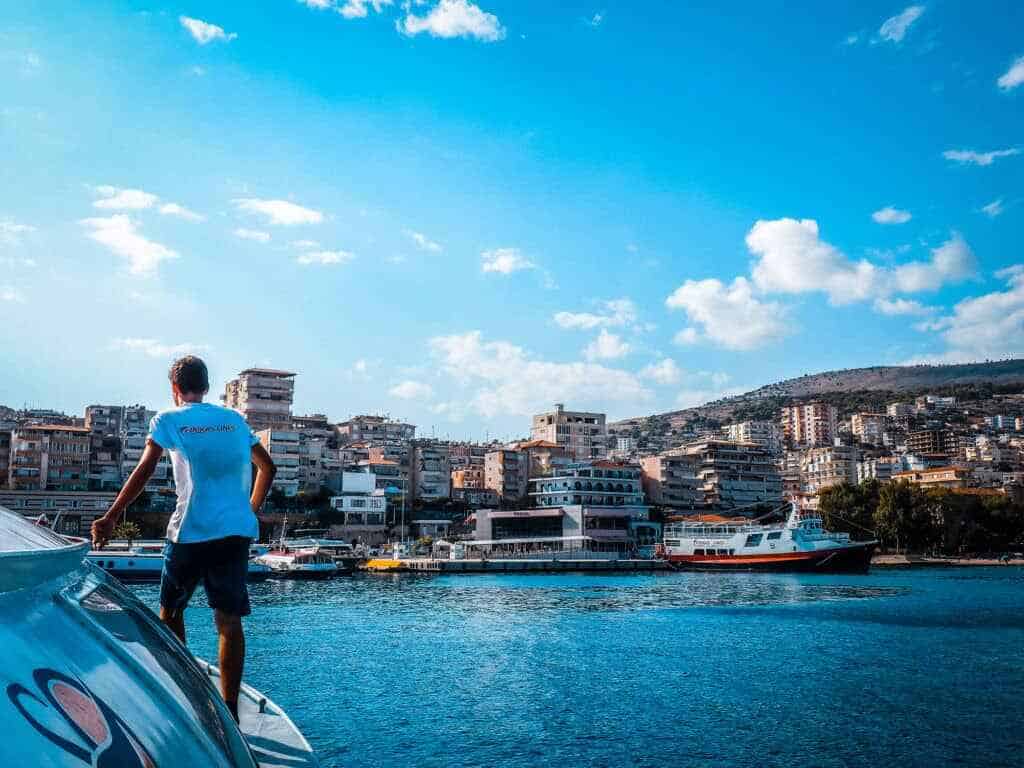 Fähre von Korfu nach Saranda_Saranda Ferry port