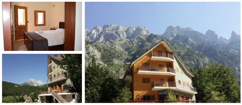 Villa Dini Valbona Gästehaus in den Bergen Nordalbanien