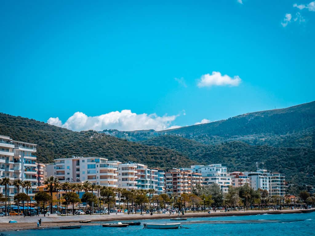 Vlore Albanien Hafenstadt
