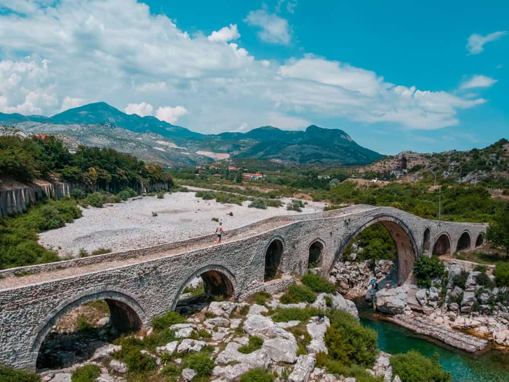 Mesi Bridge Shkodra Nordalbanien