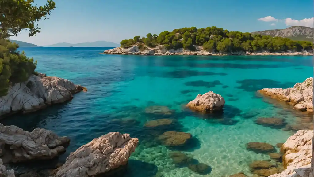 ksamil islands albania