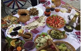 Shkoder Dinner by the lake, food and Rozafa Castle