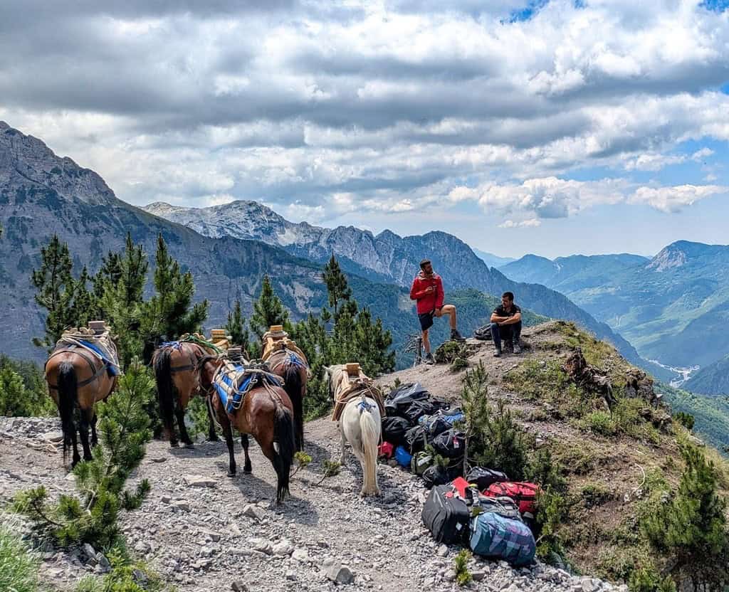 Theth Valbona Wanderung über den Rosi Pass