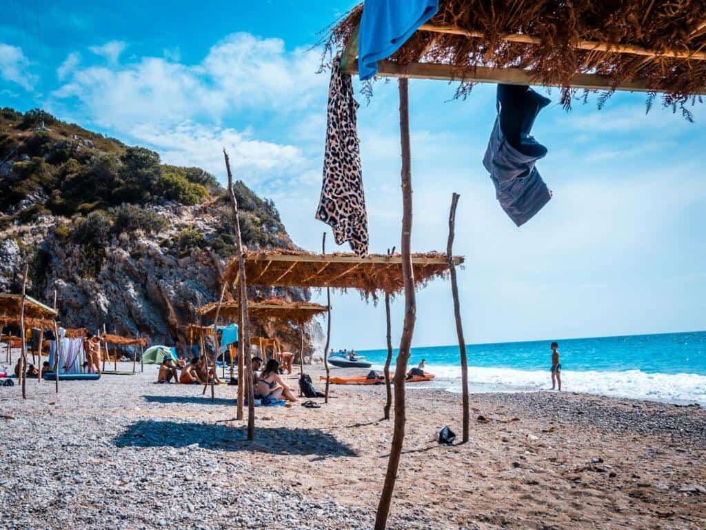 Urlaub am Gjipe Beach Albanien