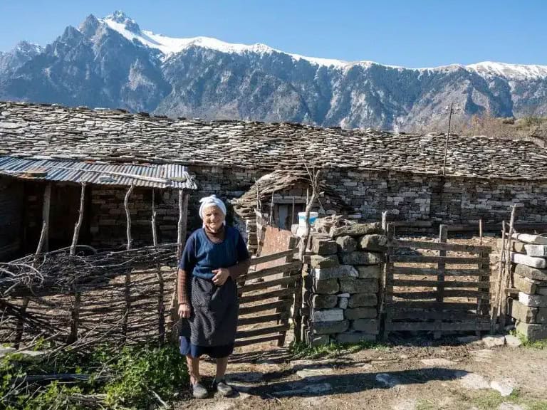 Zagori-Tal Wanderung Albanien