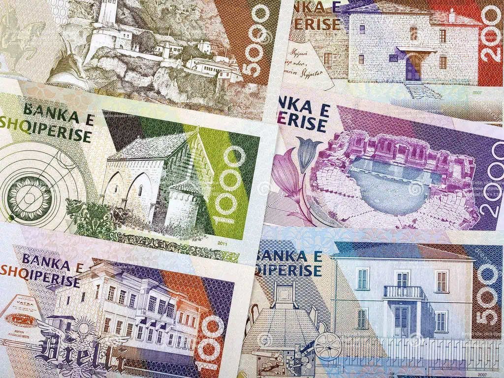 Munteenheid in Albanië - de Albanese lek