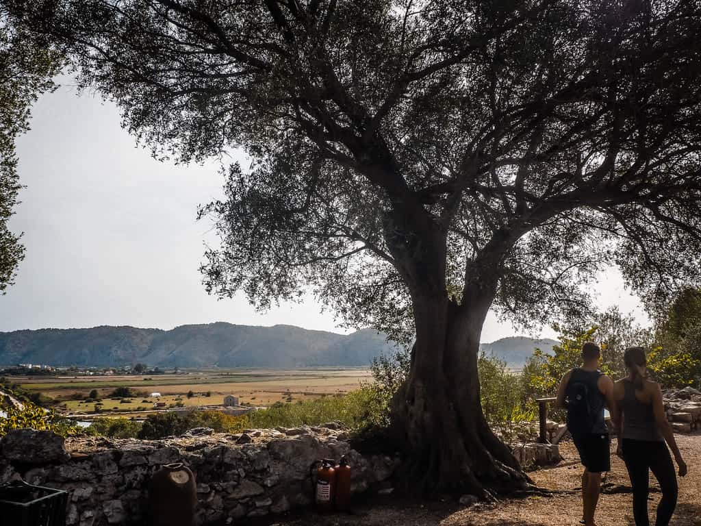 Butrint Albanien unberührte Natur