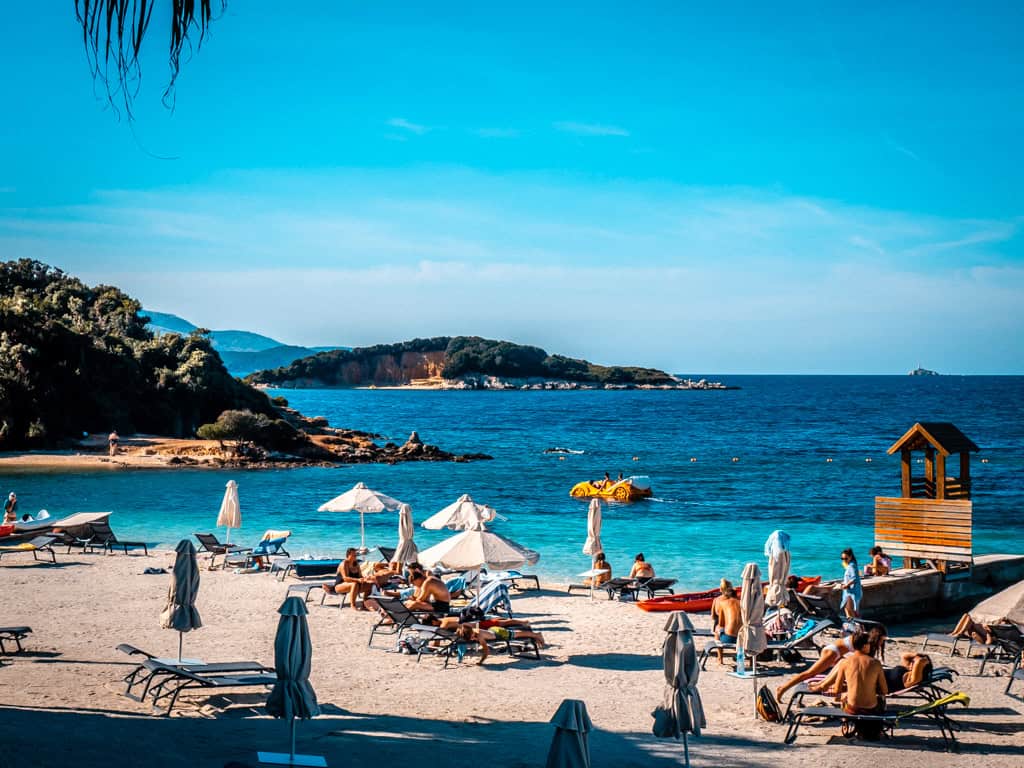 Ksamil Albanien Rilinda Beach