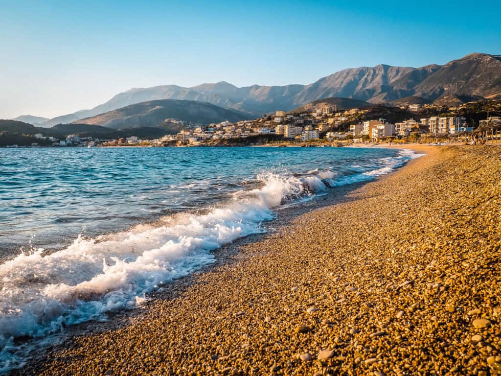 Himare Albanien Strand